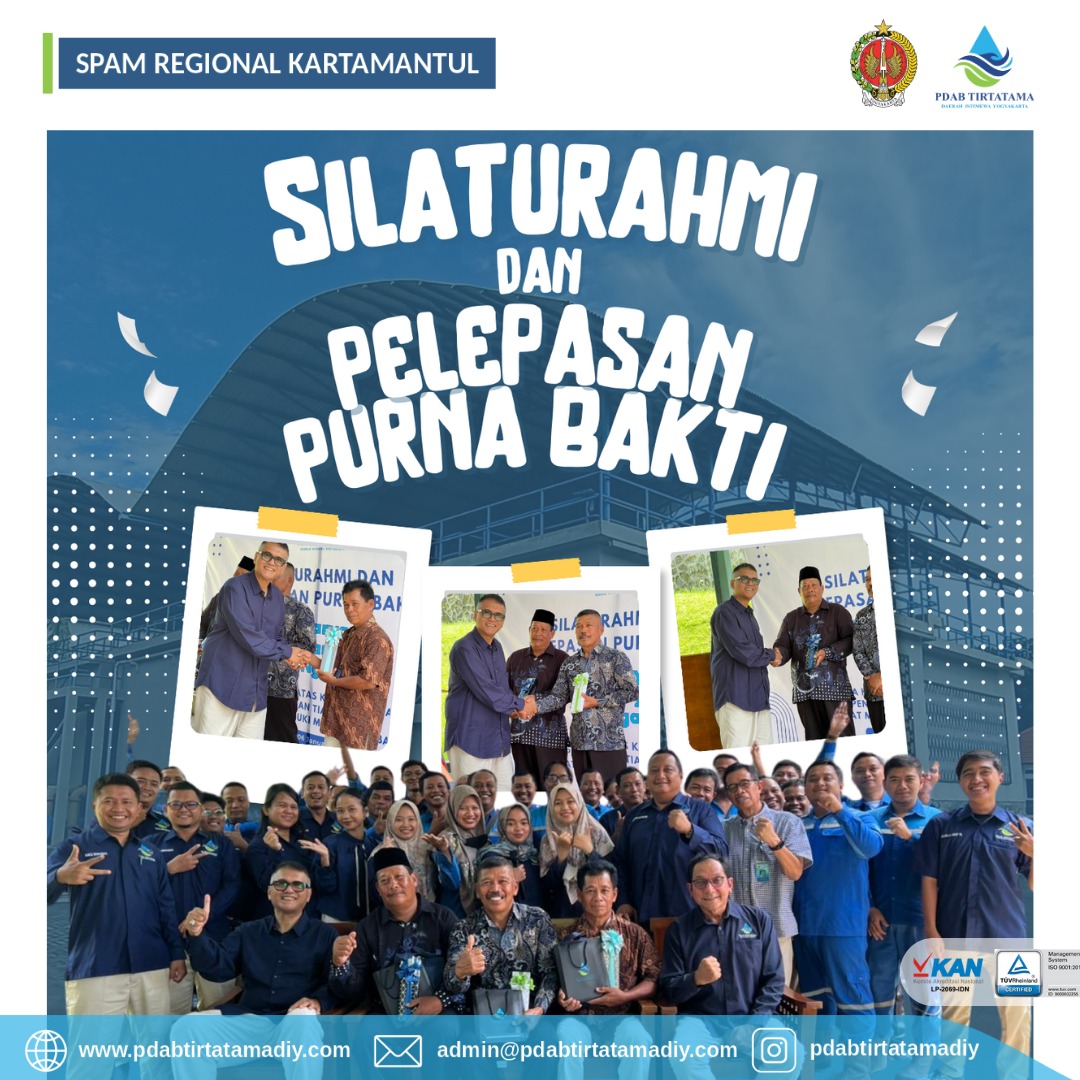 PDAB TIRTATAMA DIY GELAR SILATURAHMI DAN PELEPASAN PURNA BAKTI KARYAWAN